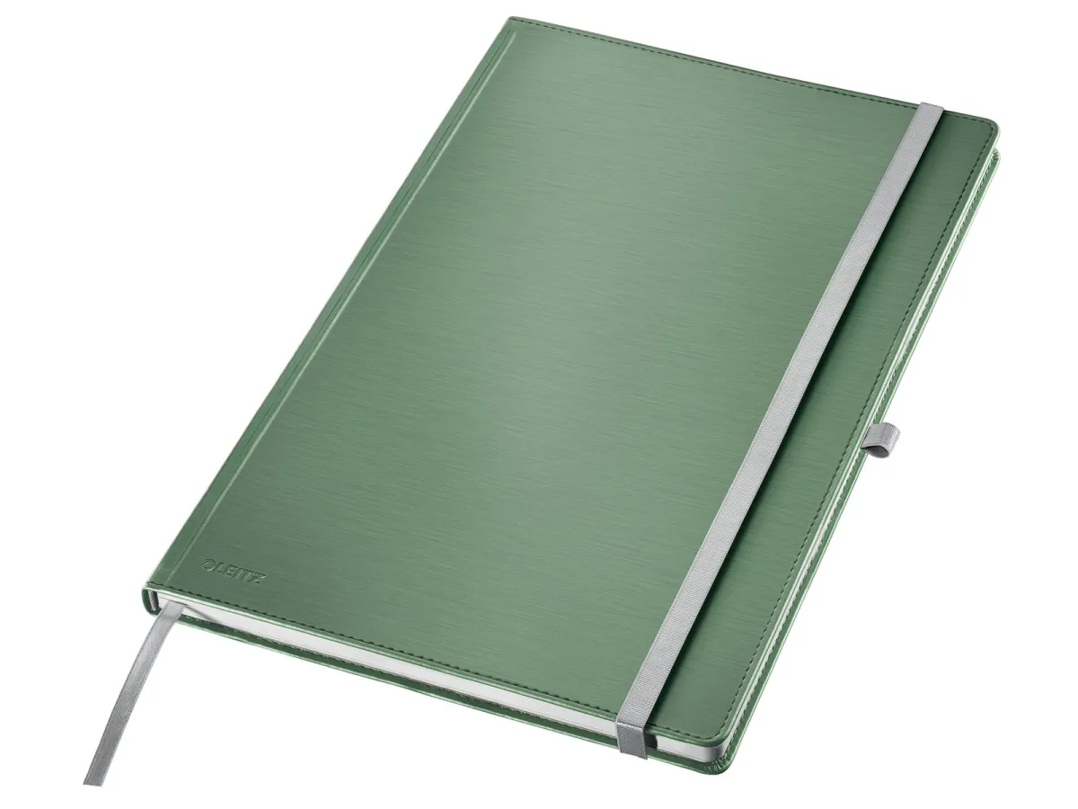 Leitz Style Notizbuch A4 liniert, Hardcover, Grün