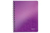 Leitz WOW Collegeblock A5 liniert, spiralgebunden mit PP-Einband Violett
