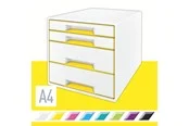 Leitz WOW CUBE Schubladenbox Gelb