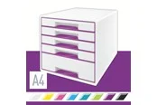 Leitz WOW CUBE Schubladenbox Violett