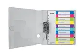 Leitz WOW - divider - for A4 Maxi - tabbed - multicolour
