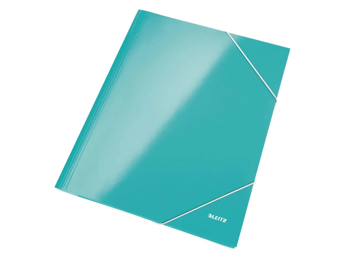 Leitz WOW Eckspannermappe Eisblau