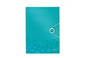 Leitz WOW Eckspannermappe Eisblau