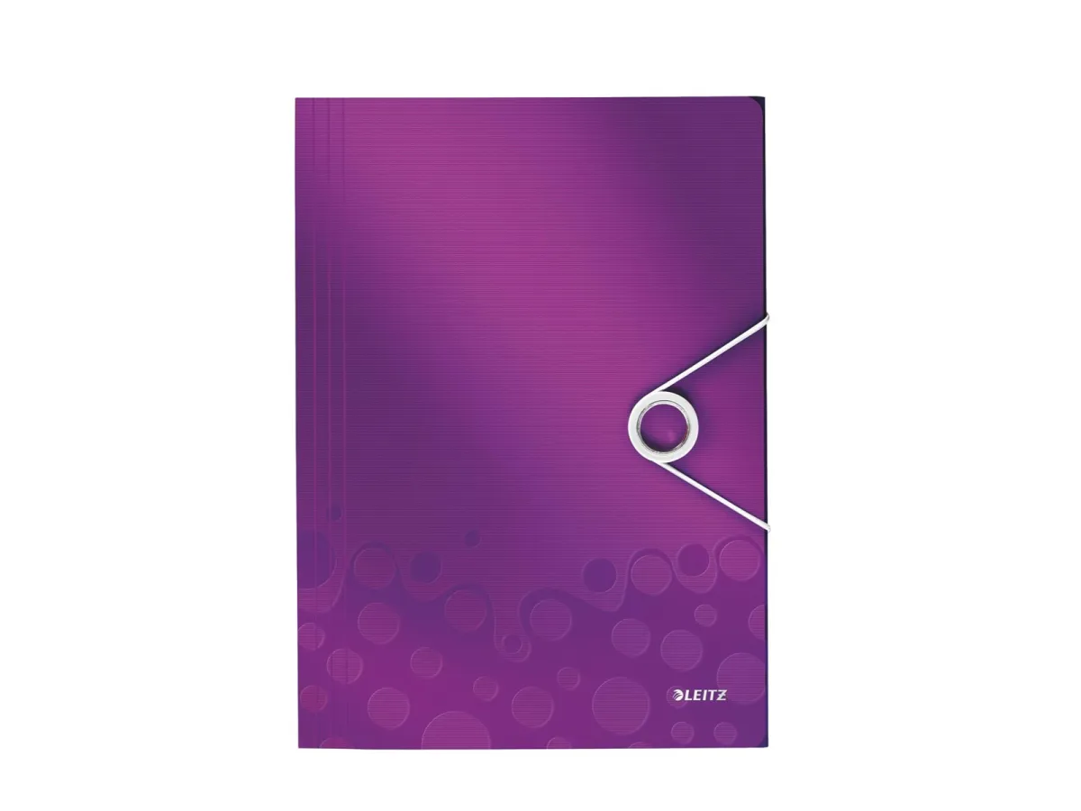 Leitz WOW Eckspannermappe Violett