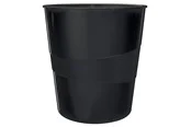 Leitz WOW Papierkorb Schwarz