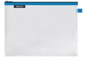 Leitz WOW Traveller Zip-Beutel wasserabweisend L Blau