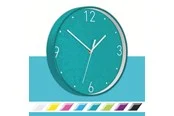 Leitz WOW Wanduhr Eisblau