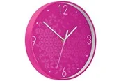 Leitz WOW Wanduhr Pink