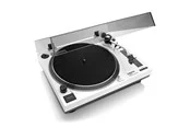 Lenco L-3810WH - Direct-drive Record Player with USB/PC encoding - White - Plattenspieler Weiß