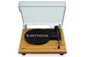 Lenco LS-10WD - Record Player with built-in speakers - Wood - Plattenspieler Braun