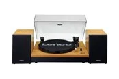 Lenco LS-300WD - Record Player with Bluetooth® and two separate speakers - Wood - Plattenspieler Braun