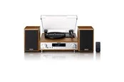 Lenco MC-160WD - HiFi Stereo system with Record Player DAB+/FM radio and Bluetooth® - Wood - Plattenspieler
