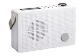 Lenco PDR-030WH - Portable DAB+/FM radio with alarm function - White - DAB/DAB+/FM - Mono - Weiß