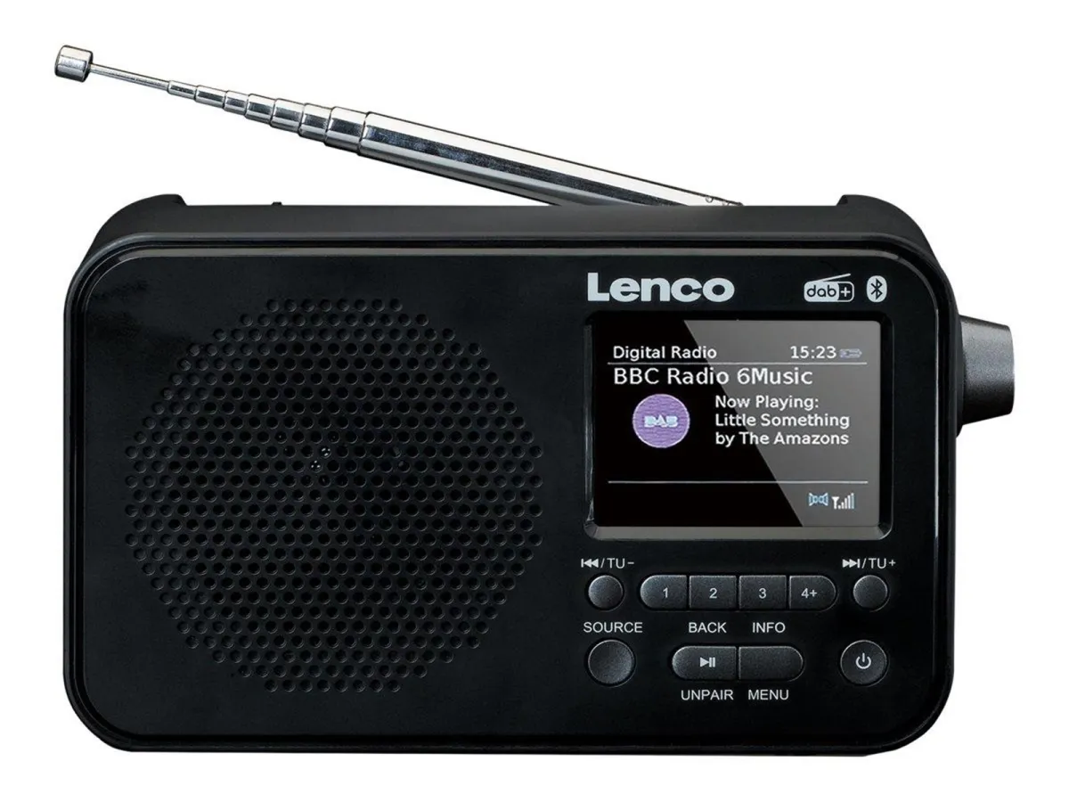 Lenco PDR-036 - DAB/DAB+/FM - schwarz