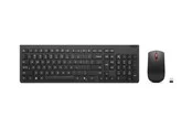 Lenovo Essential Wireless Combo Gen 2 - keyboard and mouse set - QWERTY - US/Europe - black Input Device - Tastatur & Maus Set - Englisch - Schwarz