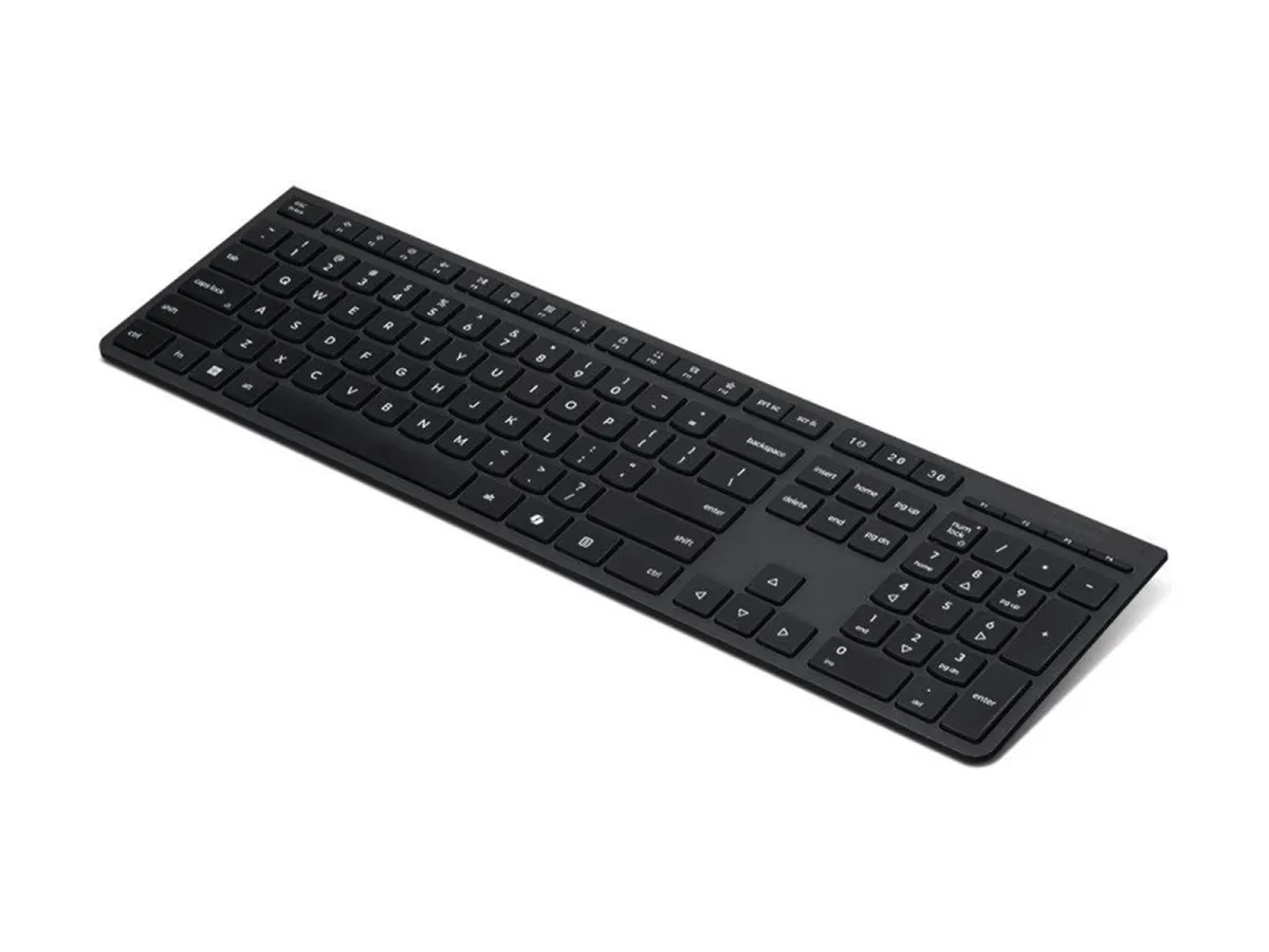 Lenovo Professional - keyboard full size - QWERTY - Nordic - grey Input Device - Tastaturen - Nordisch - Grau