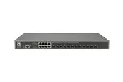 LevelOne GTL-2091 20-Port L3 Managed Gigabit Switch (12 x 10GbE SFP+ 8 x Gigabit RJ45) Redundant power supply