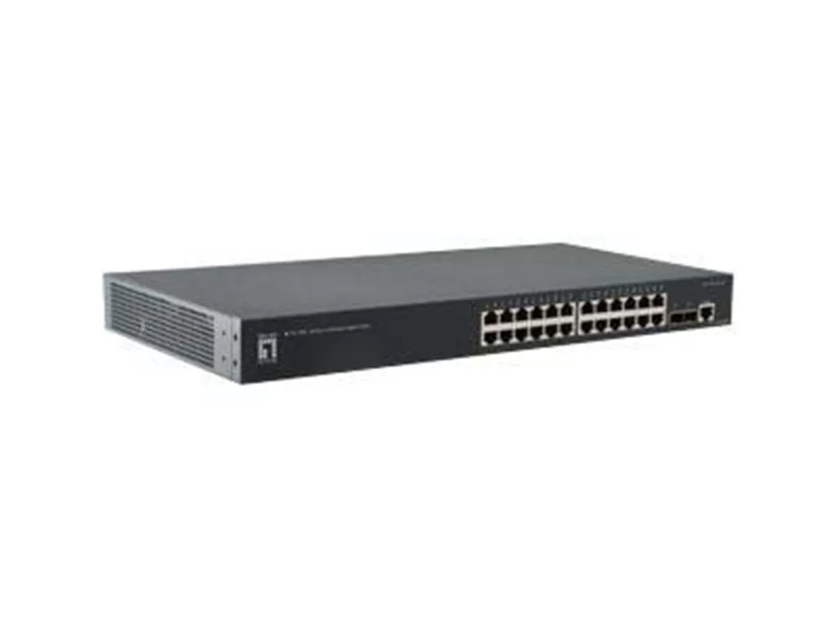 LevelOne GTL-2661 - switch - 26 ports - rack-mountable