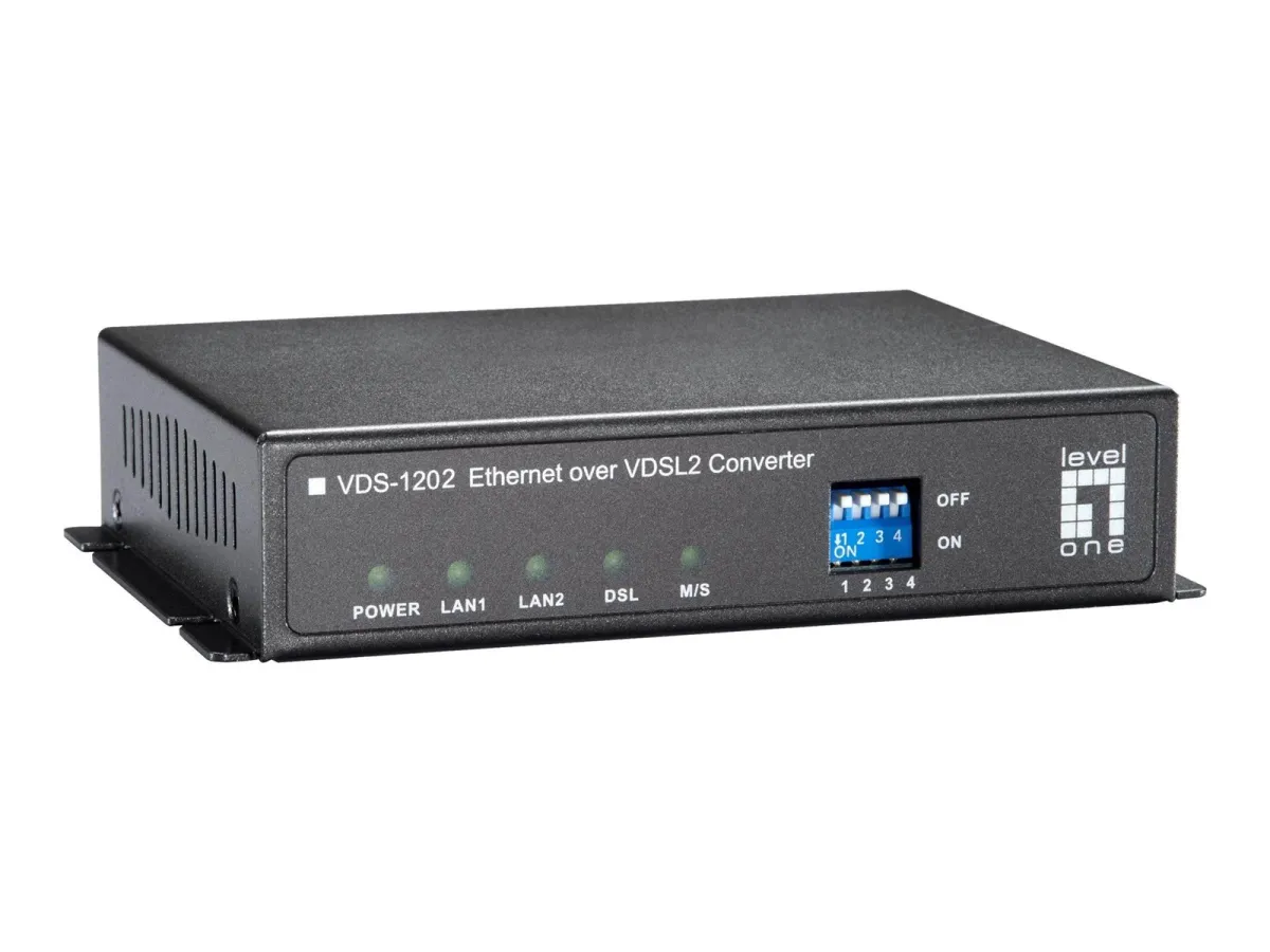 LevelOne VDS-1202 - short-haul modem - 10Mb LAN 100Mb LAN Ethernet over VDSL