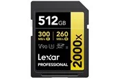 Lexar Professional Gold 2000x SD - 300MB/s - 512GB