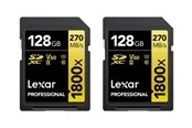 Lexar Professional GOLD Series - flash memory card - 128 GB - SDXC UHS-II