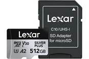 Lexar Professional Silver Plus MicroSD/SD - 205MB/s - 512GB