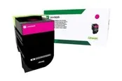 Lexmark 80C2SM0 / 802SM Magenta Toner - Tonerpatrone Magenta