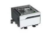 Lexmark printer cabinet with caster base - 520 sheets