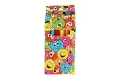 LG-Imports Crayons Smile Face 6pcs.