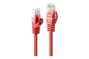 Lindy Basic patch cable - 1 m - red - Rot - 1 meter