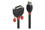 Lindy Black Line adapter cable - HDMI / DVI - 2 m