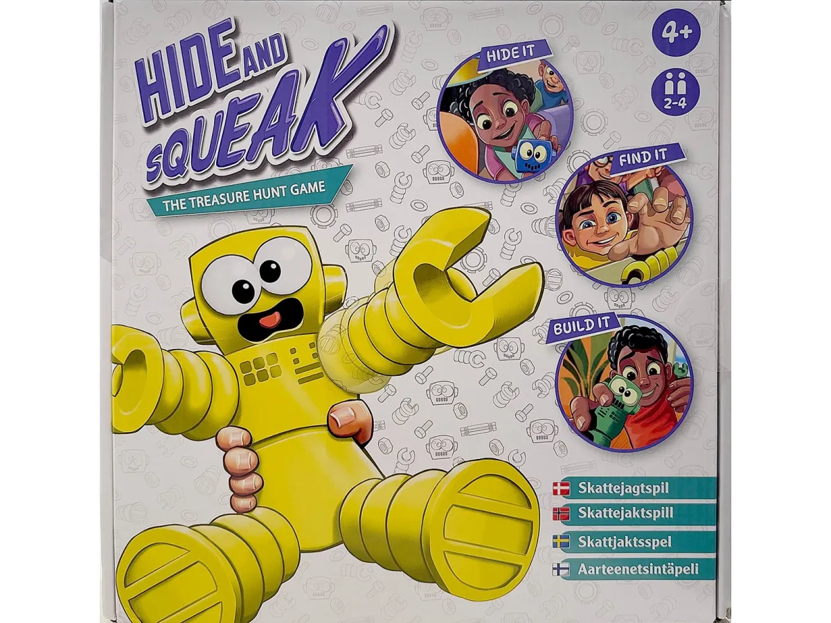 Liniex Hide and Squeak Robot game