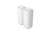 Linksys VELOP Pro 7 MBE7002 Tri-Band Mesh WiFi 7 Router (2-Pack) - Mesh router 802.11a/b/g/n/ac/ax/be (Wi-Fi 7)