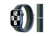 Lippa Apple Watch nylon strap 38/40/41 - Green/blue