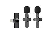 Lippa Dual Wireless Lavalier Microphone With Lightning Connector