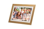 Lippa Frameo Digital Picture Frame 10" - Wooden Frame