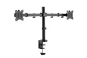 LogiLink Dual monitor mount 17–32" arm length: adjustable