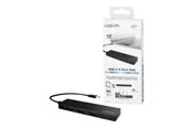 LogiLink Ultra-slim USB 3.2 Gen 1x1 USB-C 4-port hub USB-Hubs - 4 - Schwarz