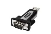 LogiLink USB 2.0 adapter USB-A/M to DB9 (RS232)/M black/grey
