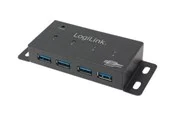 LogiLink USB 3.0 hub 4-Port metal housing USB-Hubs - USB 3.2 - 4