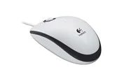 Logitech B100 Optical Mouse Weiß - Maus (Weiß)