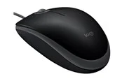 Logitech B110 Silent - mouse - Black - USB - Maus (Schwarz)