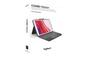 Logitech Combo Touch for iPad Pro 11" (M4) & iPad Pro 11" Gen 1/2/3/4 - Graphite - Tastatur & Folio-Set - Englisch (US) - Grau