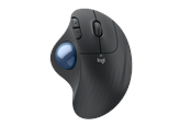 Logitech Ergo M575S - Graphite - Ergonomische Maus (Schwarz)