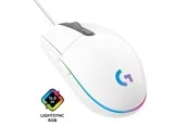 Logitech G203 LIGHTSYNC - White - Gaming Maus (Weiß mit RGB)
