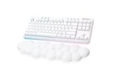 Logitech G715 - GX Brown - US - Aurora collection - Gaming Tastaturen - Englisch (US) - Weiss