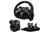 Logitech G920 Driving Force + Driving Force Shifter Bundle - Wireless Wheel, gamepad and pedals set - Microsoft Xbox One