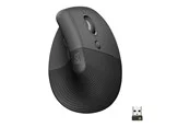 Logitech Lift for Business - Right Handed - Graphite - Ergonomische Maus (Schwarz)
