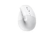 Logitech Lift for Mac Vertical Ergonomic Mouse - Offwhite - Ergonomische Maus (Weiß)