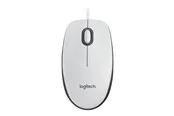 Logitech M100 Optical Mouse - White - Maus (Weiß)